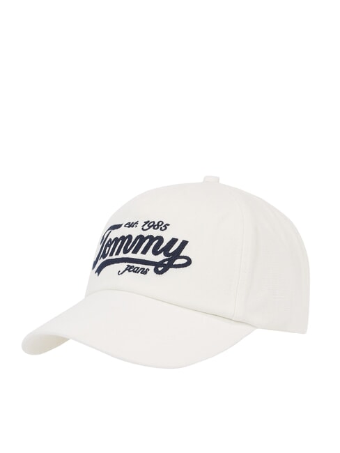 TOMMY HILFIGER TJM ARCHIVE SCRIPT Baseball cap white - Hats