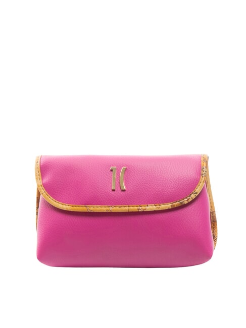ALVIERO MARTINI PRIMA CLASSE GEO Small beauty case with flap cyclamen - Sachets & Travels Cases
