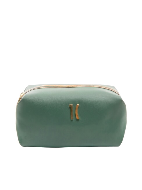 ALVIERO MARTINI PRIMA CLASSE GEO Large square beauty green bottle - Beauty Case