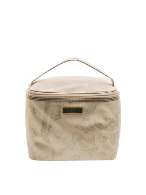 ALVIERO MARTINI PRIMA CLASSE GEO Medium beauty case with handle Champagne - Beauty Case