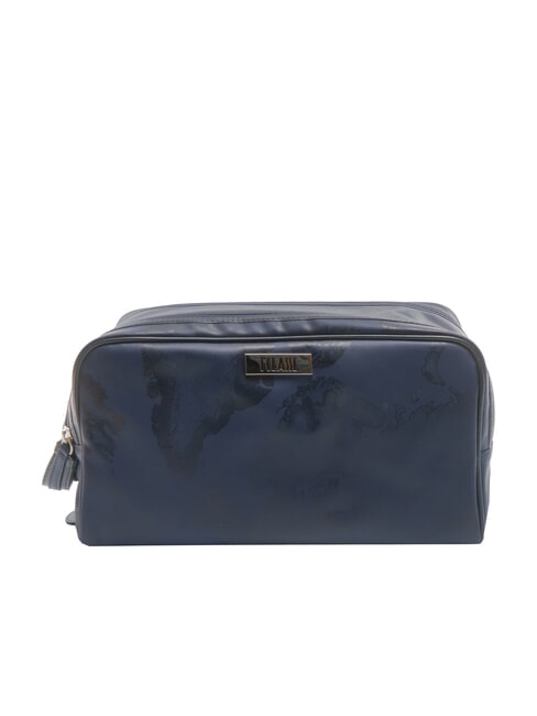 ALVIERO MARTINI PRIMA CLASSE GEO Double zip beauty case blueberry blue - Beauty Case