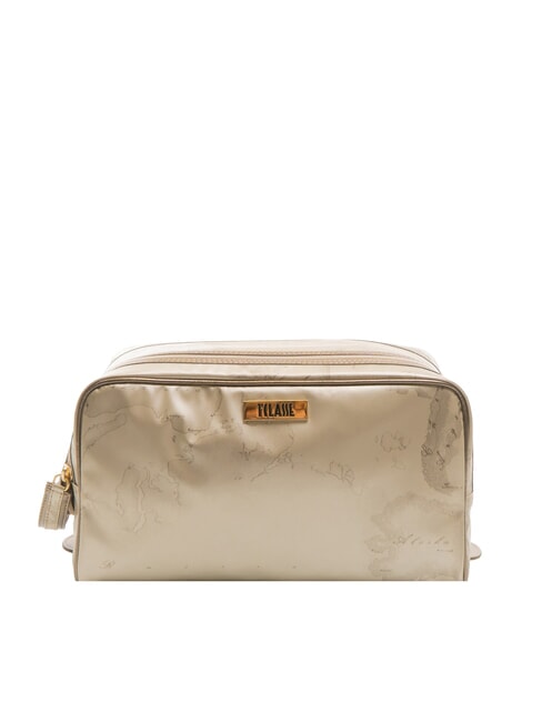 ALVIERO MARTINI PRIMA CLASSE GEO Double zip beauty case Champagne - Beauty Case