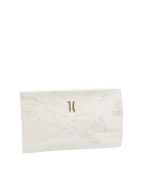 ALVIERO MARTINI PRIMA CLASSE GEO Large straight beauty with print white - Sachets & Travels Cases