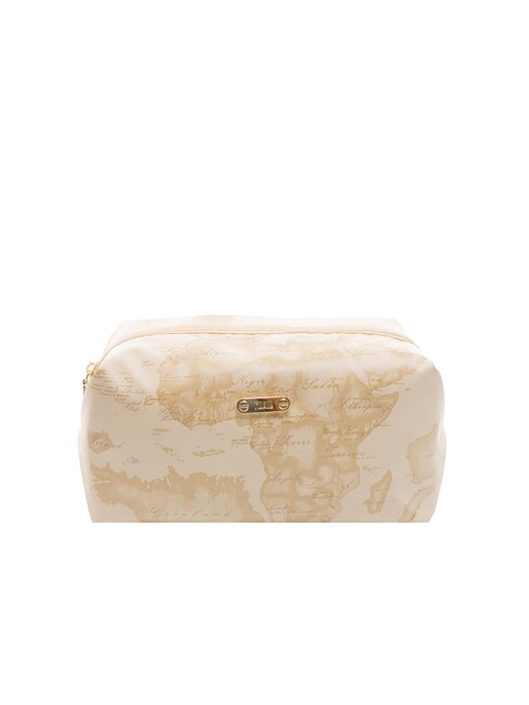 ALVIERO MARTINI PRIMA CLASSE GEO Large square beauty Beige / Metallic Gold - Beauty Case