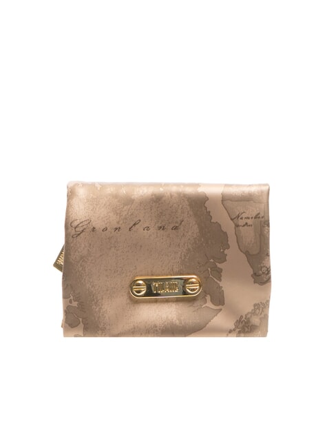 ALVIERO MARTINI PRIMA CLASSE GEO Small folded sachet rose gold - Sachets & Travels Cases