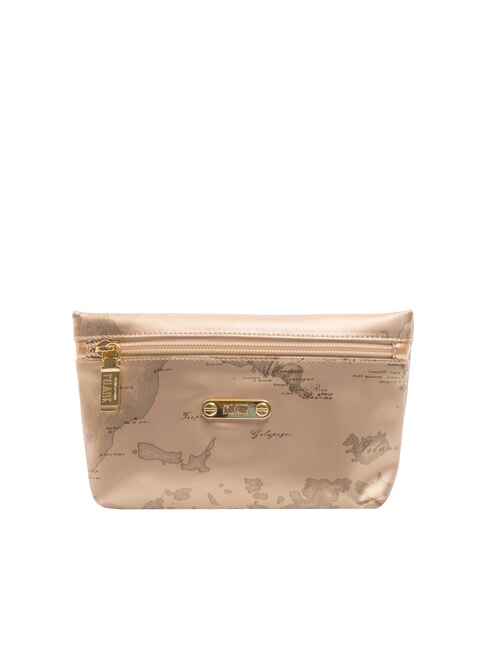 ALVIERO MARTINI PRIMA CLASSE GEO Medium square sachet rose gold - Sachets & Travels Cases