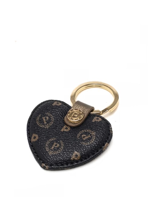 POLLINI key ring HERITAGE, heart-shaped black bronze - Key holders