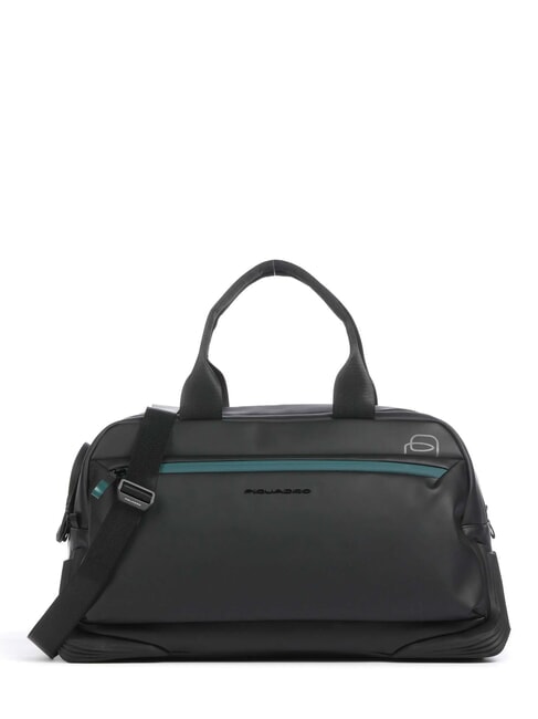 PIQUADRO CORNER SPECIALE GOMMATO Water repellent duffel bag Black - Duffle bags