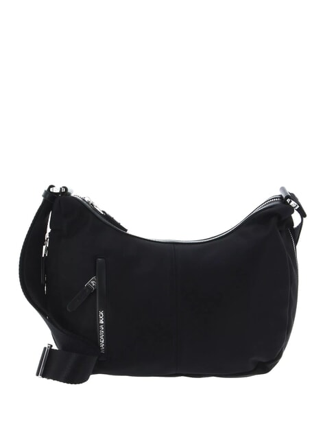 MANDARINA DUCK HUNTER Expandable shoulder bag BLACK - Women’s Bags