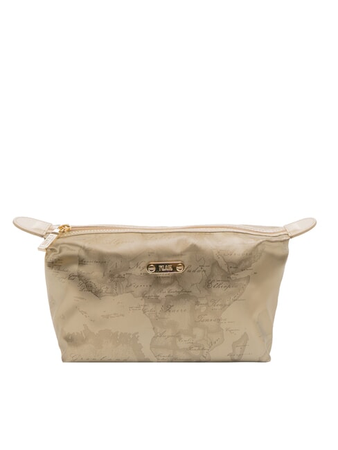 ALVIERO MARTINI PRIMA CLASSE GEO Small beauty necessaire Light gold - Sachets & Travels Cases