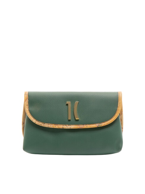 ALVIERO MARTINI PRIMA CLASSE GEO Small beauty case with flap green bottle - Sachets & Travels Cases