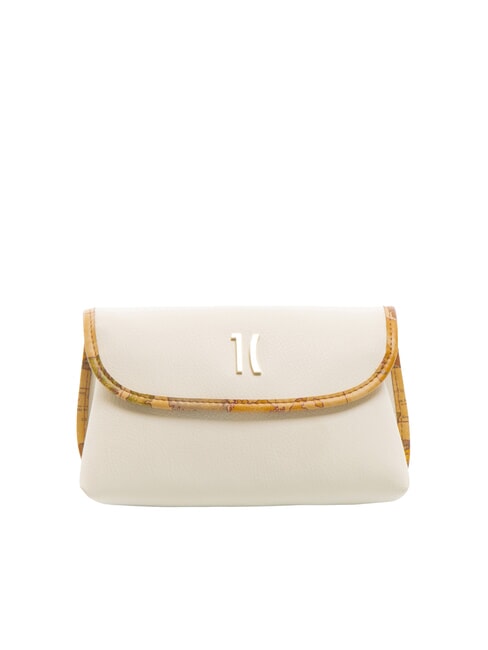 ALVIERO MARTINI PRIMA CLASSE GEO Small beauty case with flap cotton white - Sachets & Travels Cases