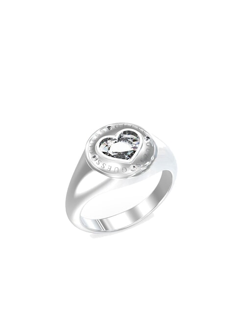 GUESS ROLLING HEARTS Ring SILVER - Rings