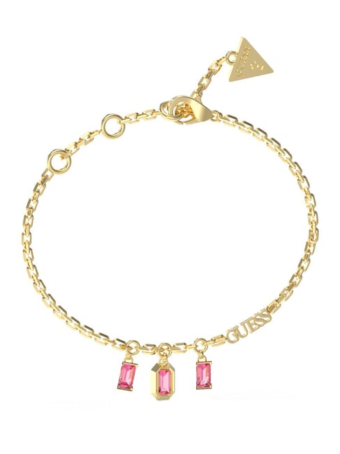 GUESS HASHTAG  Bracelet yellow gold/fuchsia - Bracelets