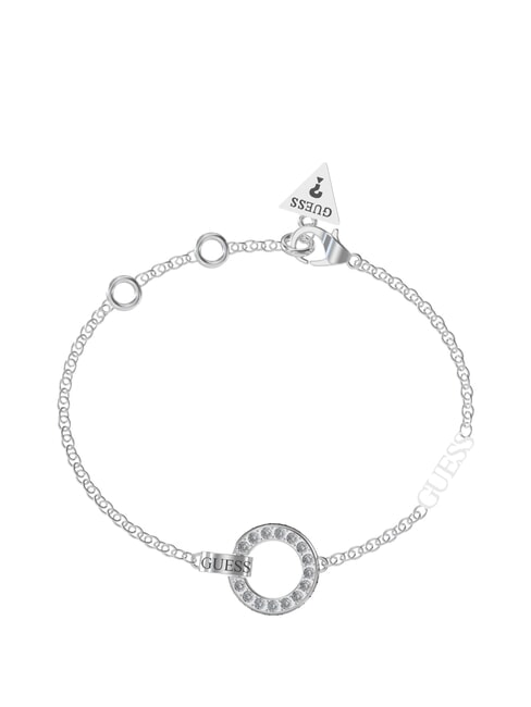 GUESS CIRCLE LIGHTS Bracelet SILVER - Bracelets