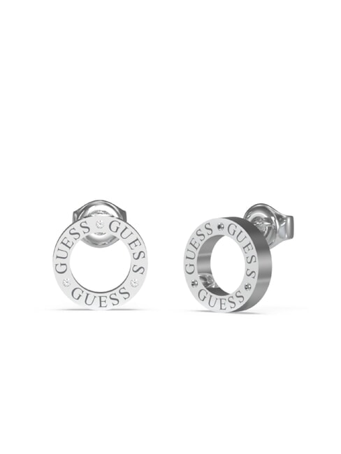 GUESS CIRCLE LIGHTS Earrings SILVER - Earrings
