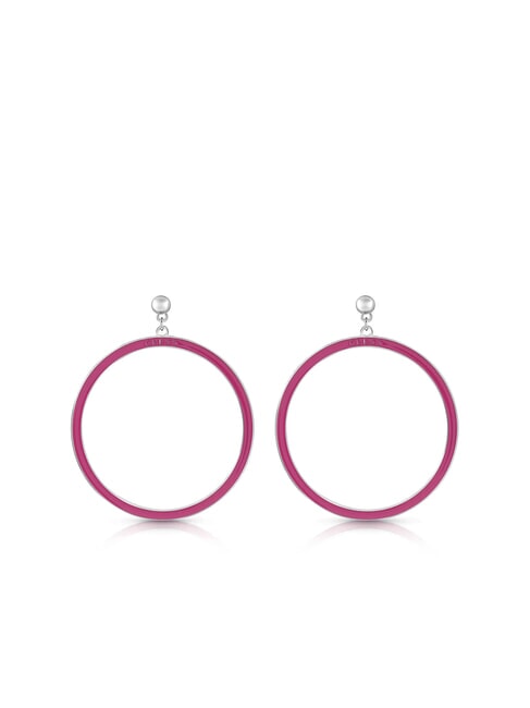 GUESS ICICLE Large hoop earrings SILVER - Earrings
