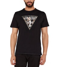 GUESS TRIANGLE Cotton T-shirt with print - T-shirt