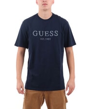 GUESS BOX LOGO T-shirt with embroidered logo - T-shirt