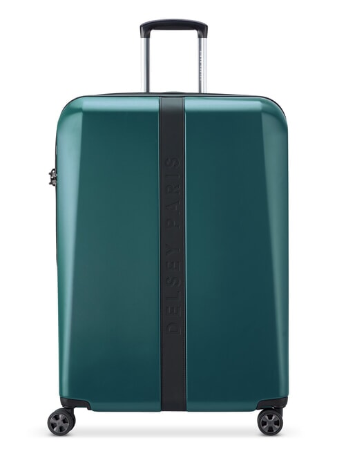 DELSEY PROMENADE HARD 2.0 Large expandable trolley iguana - Rigid Trolley Cases