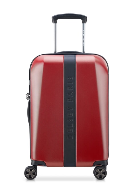 DELSEY PROMENADE HARD 2.0 Expandable carry-on trolley burgundy - Hand luggage