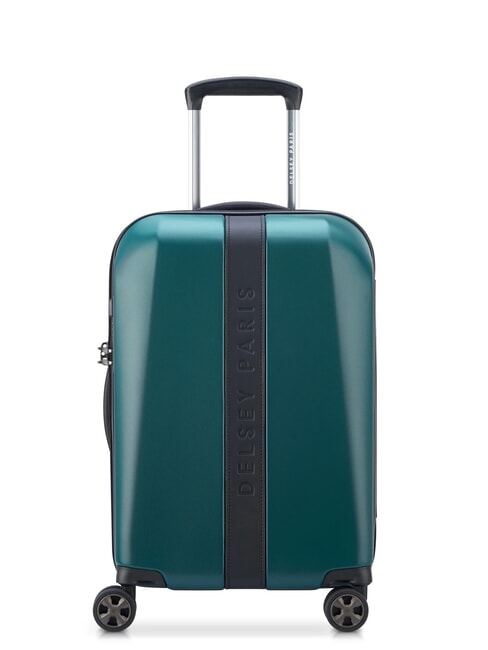 DELSEY PROMENADE HARD 2.0 Expandable carry-on trolley iguana - Hand luggage