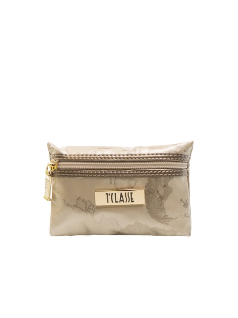 ALVIERO MARTINI PRIMA CLASSE GEO Mini flat envelope Champagne - Sachets & Travels Cases