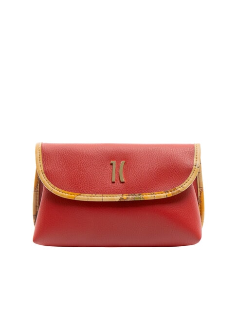 ALVIERO MARTINI PRIMA CLASSE GEO Small beauty case with flap Ruby red - Sachets & Travels Cases