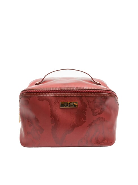 ALVIERO MARTINI PRIMA CLASSE GEO Large square beauty case shiny red - Beauty Case