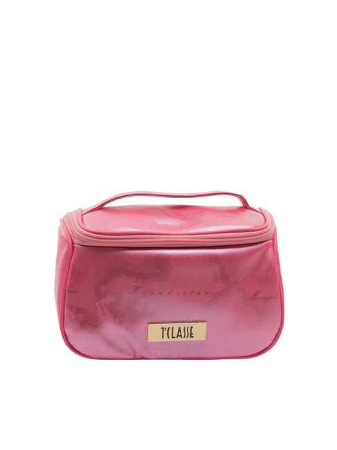 ALVIERO MARTINI PRIMA CLASSE GEO Necessaire with print bubble pink - Sachets & Travels Cases