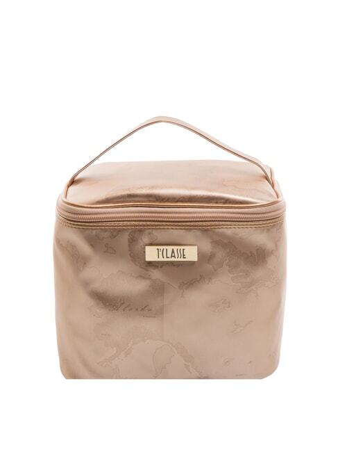 ALVIERO MARTINI PRIMA CLASSE GEO Medium beauty case with handle pearly powder - Beauty Case