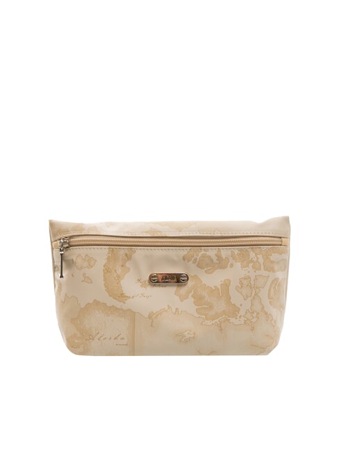 ALVIERO MARTINI PRIMA CLASSE GEO Large square sachet BEIGE - Sachets & Travels Cases