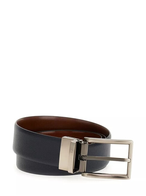 GUESS CASUAL Reversible belt black/dark brown - Belts
