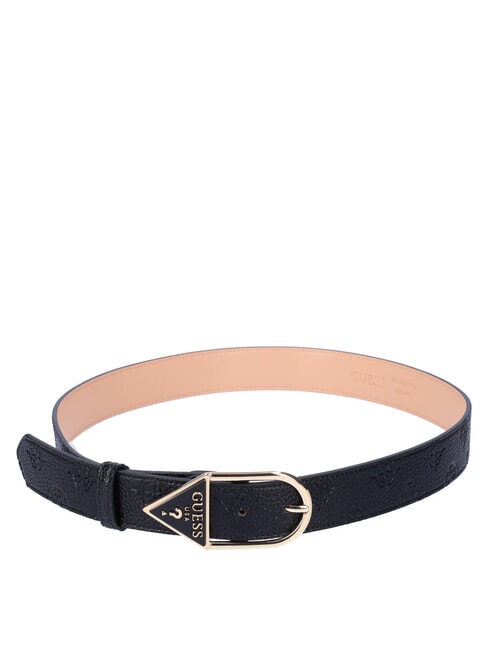 GUESS TRIANGLE Double-sided belt BLACK - Belts