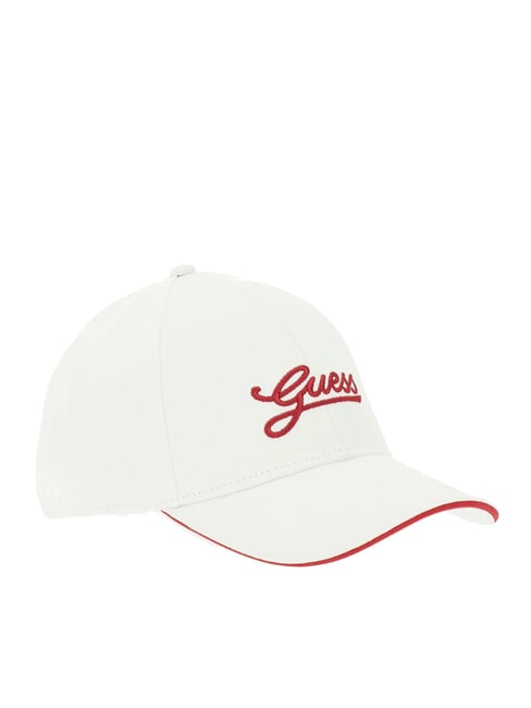 GUESS SIGNATURE Baseball cap OFFWHITE - Hats