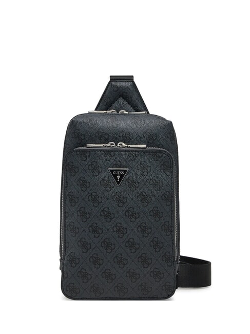 GUESS MILANO 4G Maxi Bag BLACK - Over-the-shoulder Bags for Men