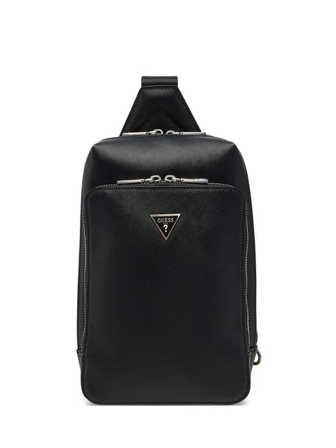 GUESS MILANO  Maxi Bag BLACK - Over-the-shoulder Bags for Men