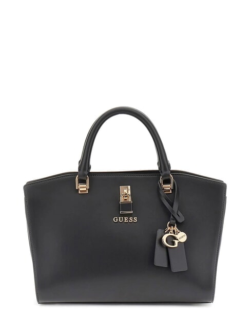 GUESS QUEENSLAND Handbag, with shoulder strap BLACK - Women’s Bags