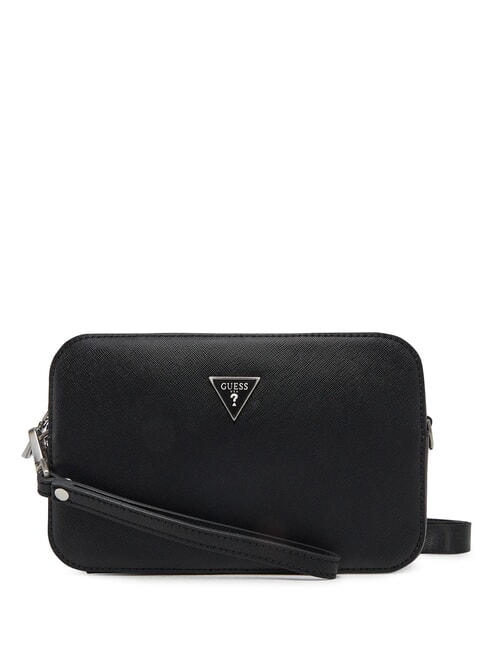 GUESS MILANO Clutch bag with shoulder strap BLACK - Women’s Bags