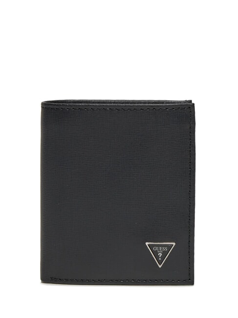 GUESS MILANO Men's Leather Wallet BLACK - Men’s Wallets
