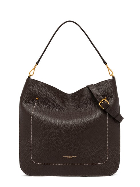 GIANNI CHIARINI OLGA Leather shoulder bag with shoulder strap expressed - Women’s Bags