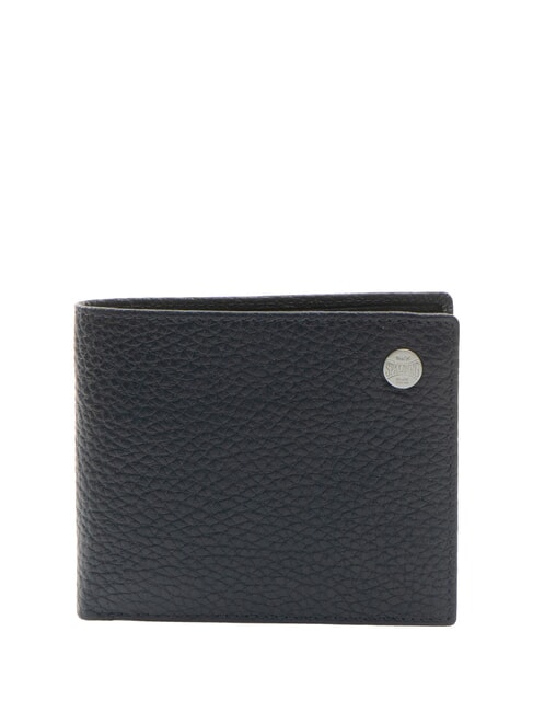 SPALDING SNAP Medium Leather Wallet blue - Men’s Wallets