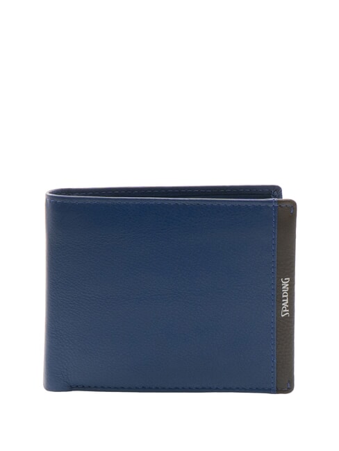 SPALDING SNAP  Leather wallet with coin purse testamoro - Men’s Wallets