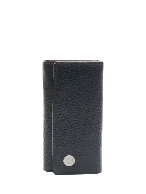 SPALDING SNAP Leather key case blue - Key holders