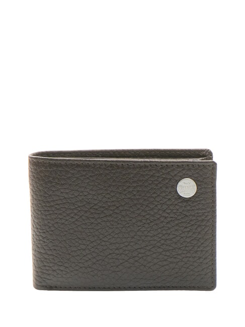 SPALDING SNAP Wallet with coin purse, in leather testamoro - Men’s Wallets