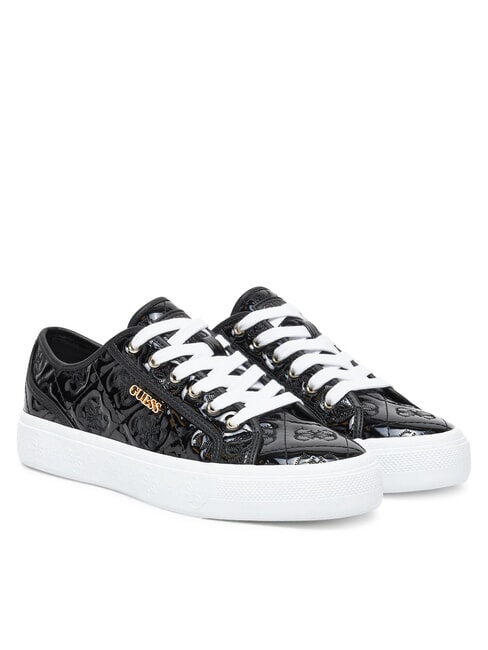 GUESS JLOVE Shiny sneakers BLACK - Women’s shoes