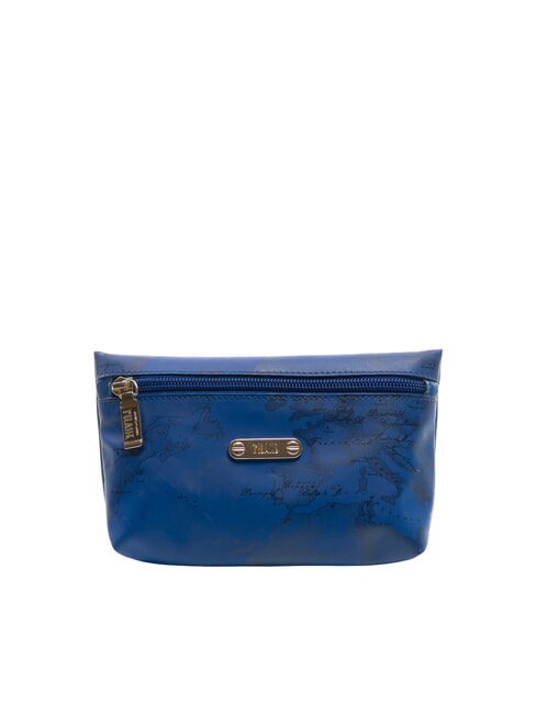 ALVIERO MARTINI PRIMA CLASSE GEO Medium square sachet electric blue - Sachets & Travels Cases