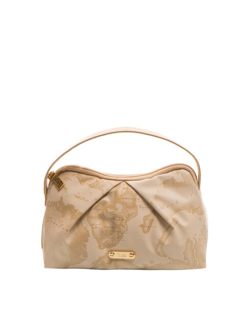 ALVIERO MARTINI PRIMA CLASSE GEO Beauty case with sleeve Beige / Metallic Gold - Beauty Case