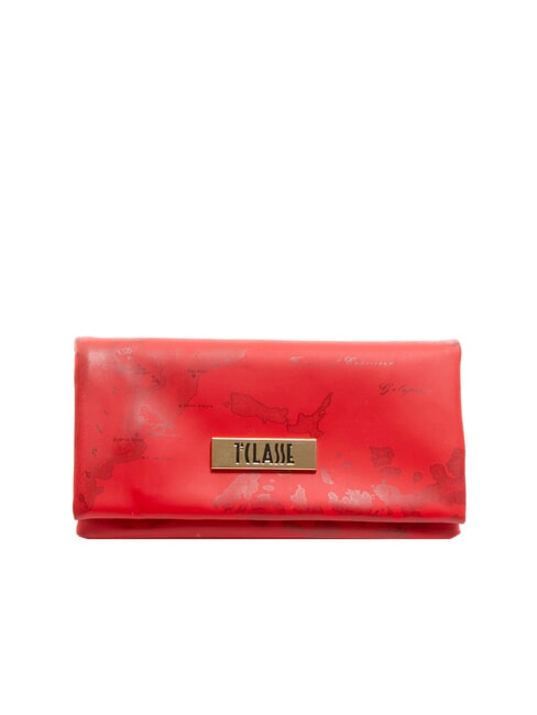 ALVIERO MARTINI PRIMA CLASSE GEO Medium folded sachet bright red - Sachets & Travels Cases