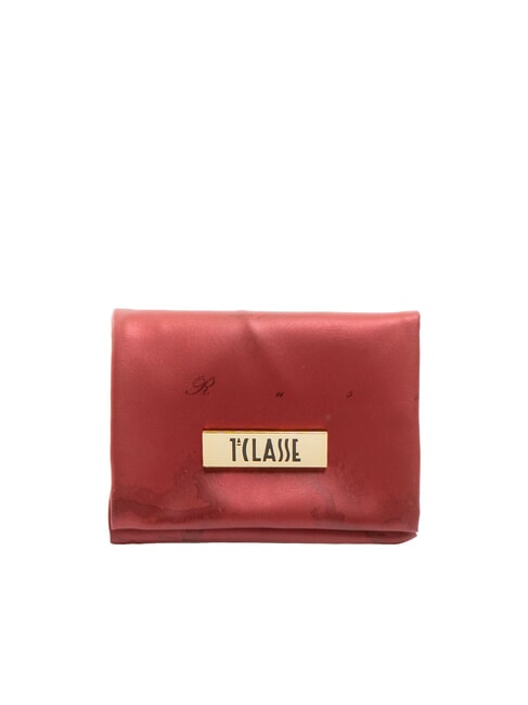 ALVIERO MARTINI PRIMA CLASSE GEO Small folded sachet shiny red - Sachets & Travels Cases